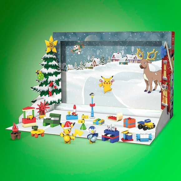 NEW MEGA Pokemon Advent Calendar 24 Day Christmas Holiday Building Blocks Sets - Picture 6 of 8
